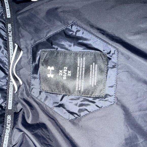 Under Armour ColdGear Reactor Quilted Jacket Women’s 2X Black NWT - Picture 6 of 12